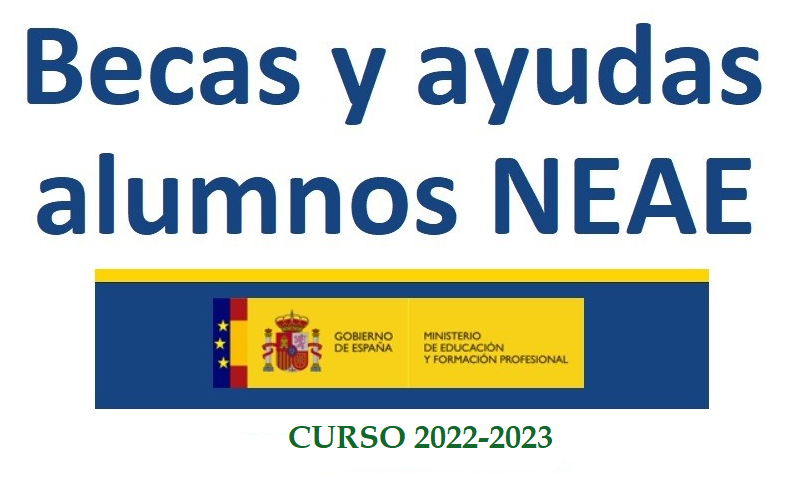 Convocadas las Ayudas al Alumnado NEAE 2022-2023