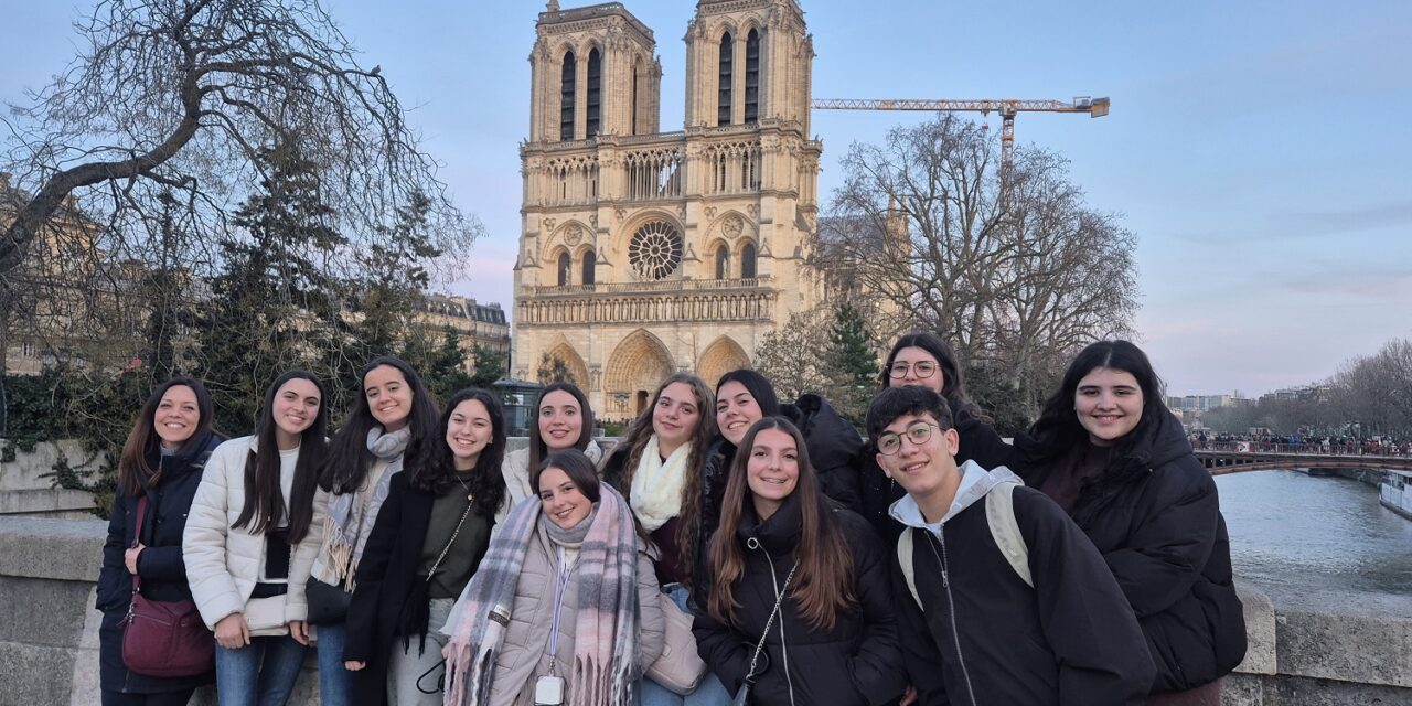 Viaje del alumnado de 1º de Bachillerato a París