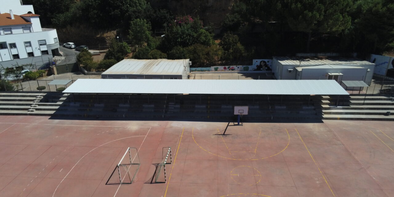 Nuevas zonas de sombra en nuestras instalaciones deportivas